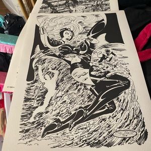 1993 Marvel X men , drawing